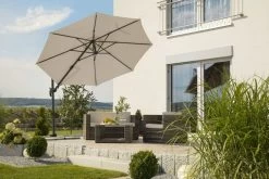 Schneider® SCHNEIDER Rhodos Eco Twist Ampelschirm, Taupe, Rund, Ø 300 Cm -Warmer Garten 2 16621.jpg