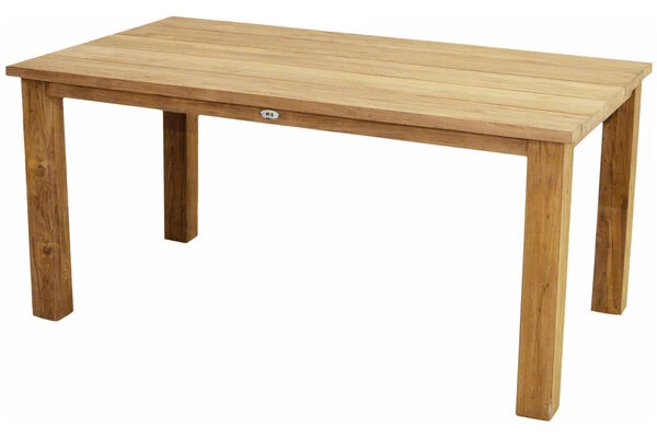 Ploß Laredo Rustikal- Dining- Tisch, Teak, Gebürstet, 160x90cm 4 Ploß Laredo Rustikal- Dining- Tisch, Teak, Gebürstet, 160x90cm – Bild 2