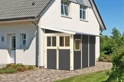 KARIBU Gartenhaus Wandlitz, Fichtenholz 19 Mm, Pultdach -Warmer Garten 2 17863 4.jpg