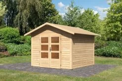 KARIBU Gartenhaus Talkau, Fichtenholz 28 Mm, Satteldach -Warmer Garten 2 18016 6.jpg