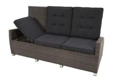 Ploß Rocking Comfort Dining / Lounge 3-Sitzer Sofa, Grau/braun-meliert, Polyrattan, 210x85x112 Cm, Verstellbar 19 Ploß Rocking Comfort Dining / Lounge 3-Sitzer Sofa, Grau/braun-meliert, Polyrattan, 210x85x112 Cm, Verstellbar -Warmer Garten 2 18207.jpg