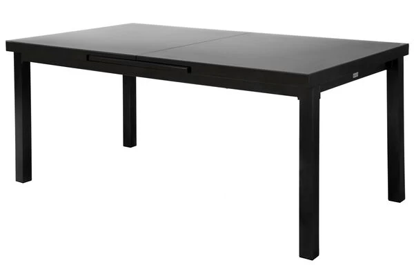 OUTFLEXX Premium Ausziehtisch, Anthrazit/grau, Alu/Glas, 180/240x100cm, Automatischer Ausziehmechanismus 4 OUTFLEXX Premium Ausziehtisch, Anthrazit/grau, Alu/Glas, 180/240x100cm, Automatischer Ausziehmechanismus – Bild 2