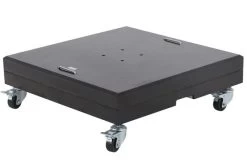 OUTFLEXX Schirmständer, Granit, 70x70x22cm, 150kg, Mit Lenkrollen Und Standfüßen -Warmer Garten 2 18884.jpg