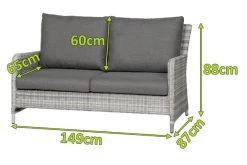 SIENA GARDEN Soria 2-Sitzer Loungesofa, Ice Grey, Alu / Gardino®-Geflecht, 149x87x88 Cm -Warmer Garten 2 20185.jpg