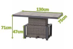 SIENA GARDEN Corido Lifttisch, Charcoal, Alu / Gardino®-Geflecht, 130x75x47-71 Cm, Stufenlos Verstellbar -Warmer Garten 2 20210.jpg