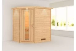 KARIBU Sauna Svea, Fichtenholz 38 Mm, Eckeinstieg, Ca. 2,6m² 9 KARIBU Sauna Svea, Fichtenholz 38 Mm, Eckeinstieg, Ca. 2,6m² -Warmer Garten 2 20216 5.jpg