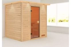 KARIBU Sauna Adelina, Fichtenholz 38 Mm, Fronteinstieg, Ca. 2,5m² -Warmer Garten 2 20227 5.jpg