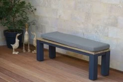OUTFLEXX Oxford Bank, Dark Grey/natur, Alu/recycled FSC®-Teak, 150x40x45cm, Rustikal Gebürstet -Warmer Garten 2 20334.jpg