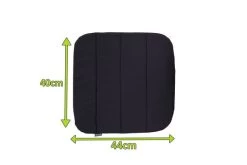 HARTMAN Cecilia Sitzkissen, Dark Grey, 100 % Acryl, 40 X 44 X 1 Cm 5 HARTMAN Cecilia Sitzkissen, Dark Grey, 100 % Acryl, 40 X 44 X 1 Cm -Warmer Garten 2 20652.jpg