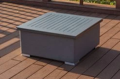 OUTFLEXX Loungetisch, Flanelle, Alu/Sunbrella, 78/157 X 78 X 37/64 Cm, Höhenverstellbar -Warmer Garten 2 21011.jpg