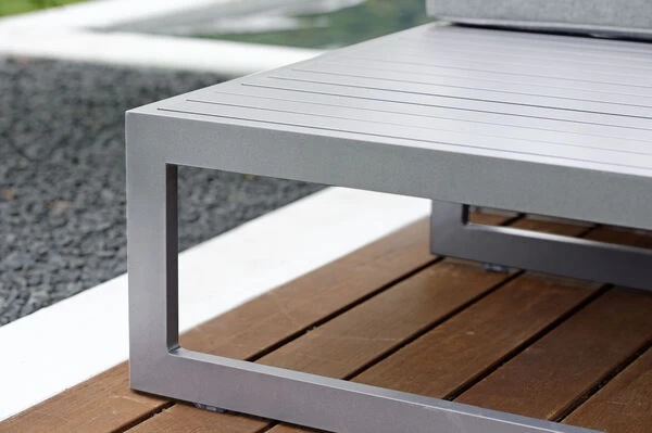 STERN Holly Beistelltisch/Hocker, Graphit, Aluminium, 72x72x37,5 Cm, Quadratisch 4 STERN Holly Beistelltisch/Hocker, Graphit, Aluminium, 72x72x37,5 Cm, Quadratisch – Bild 2