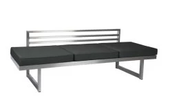 STERN New Holly Dining-Bank/Liege, Silbergrau, Edelstahl, 216x77x73 Cm, Inkl. Polster Schiefergrau -Warmer Garten 2 21894.jpg