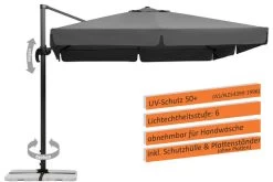 Schneider® SCHNEIDER Rhodos Ampelschirm, Anthrazit, Quadratisch, 300 X 300 Cm -Warmer Garten 2 2652 5.jpg