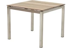 Ploß Esstisch Hudson, Silber/grau, Edelstahl/HPL, 90 X 90 Cm -Warmer Garten 30375 08.jpg