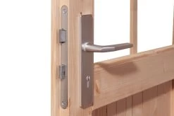 KARIBU Gartenhaus Radeburg 3, Naturbelassen, Fichtenholz 40mm, 406 X 369 X 229,5 Cm, Pultdach, Inkl. 2 Drehkippfenster 15 KARIBU Gartenhaus Radeburg 3, Naturbelassen, Fichtenholz 40mm, 406 X 369 X 229,5 Cm, Pultdach, Inkl. 2 Drehkippfenster -Warmer Garten 30476 3 03.jpg