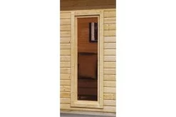 KARIBU Gartenhaus Radeburg 3, Naturbelassen, Fichtenholz 40mm, 406 X 369 X 229,5 Cm, Pultdach, Inkl. 2 Drehkippfenster 16 KARIBU Gartenhaus Radeburg 3, Naturbelassen, Fichtenholz 40mm, 406 X 369 X 229,5 Cm, Pultdach, Inkl. 2 Drehkippfenster -Warmer Garten 30476 3 04.jpg