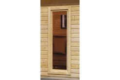 KARIBU Gartenhaus Radeburg 4, Naturbelassen, Fichtenholz 40mm, 528 X 368 X 231 Cm, Flachdach, Inkl. 2 Drehkippfenster -Warmer Garten 30476 5 06.jpg