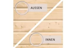 KARIBU Gartenhaus Radeburg 2, Naturbelassen, Fichtenholz 40mm, 724 X 309 X 229,5 Cm, Pultdach, Anbau 3,3m Mit Rückwand 20 KARIBU Gartenhaus Radeburg 2, Naturbelassen, Fichtenholz 40mm, 724 X 309 X 229,5 Cm, Pultdach, Anbau 3,3m Mit Rückwand -Warmer Garten 30478 1 07.jpg