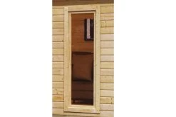 KARIBU Terrassenhaus Radeburg 5, Naturbelassen, Fichtenholz 38mm, 560 X 368 X 254 Cm, Flachdach -Warmer Garten 30482 1 06.jpg