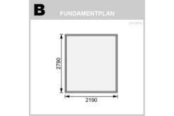 KARIBU Gartenhaus Bastrup 4, Anthrazit, Fichtenholz 28mm, 237 X 297 X 222 Cm, Pultdach, Eco Doppelflügeltür 17 KARIBU Gartenhaus Bastrup 4, Anthrazit, Fichtenholz 28mm, 237 X 297 X 222 Cm, Pultdach, Eco Doppelflügeltür -Warmer Garten 30562 3 06.jpg
