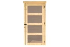 KARIBU Mittelwandhaus Mühlentrup 2, Naturbelassen, Fichtenholz 19mm, 428 X 272 X 212 Cm, Flachdach 14 KARIBU Mittelwandhaus Mühlentrup 2, Naturbelassen, Fichtenholz 19mm, 428 X 272 X 212 Cm, Flachdach -Warmer Garten 30572 1 03.jpg