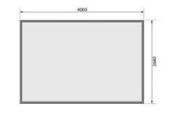 KARIBU Mittelwandhaus Mühlentrup 2, Naturbelassen, Fichtenholz 19mm, 428 X 272 X 212 Cm, Flachdach 18 KARIBU Mittelwandhaus Mühlentrup 2, Naturbelassen, Fichtenholz 19mm, 428 X 272 X 212 Cm, Flachdach -Warmer Garten 30572 1 07.jpg