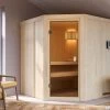 KARIBU Bodo Sauna , Naturbelassen, Fichte, 196x178x198 Cm,SETOfen 4,5 KW Ext. Strg. Easy -Warmer Garten 30775 2 01.jpg