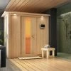 KARIBU Variado Sauna, Naturbelassen, Fichte, 210 X 132 X 202 Cm, Fronteinstieg, Mit Energiespartür, SET Mit Ofen 4,5 KW Ext. Strg. Easy 1 KARIBU Variado Sauna, Naturbelassen, Fichte, 210 X 132 X 202 Cm, Fronteinstieg, Mit Energiespartür, SET Mit Ofen 4,5 KW Ext. Strg. Easy -Warmer Garten 30919 5 01.jpg
