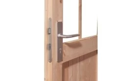 KARIBU Norge Saunahaus, Terragrau, Fichte, 231 X 196 X 190 Cm, Fronteinstieg, Mit Moderner Tür -Warmer Garten 30937 1 04.jpg