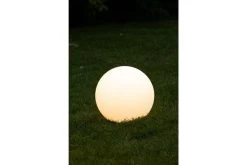 OUTFLEXX Exklusivmodell Shining Globe Dekoleuchte, Polyethylen, 30x28,5 Cm, Inkl. Fassung Und LED-Leuchtmittel -Warmer Garten 31289 02.jpg
