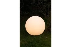 OUTFLEXX Exklusivmodell Shining Globe Dekoleuchte, Polyethylen, 50x48,5 Cm, Inkl. Fassung Und LED-Leuchtmittel -Warmer Garten 31291 02.jpg