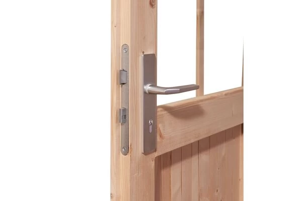 KARIBU Mainburg 1 Saunahaus, Naturbelassen, Fichte, 309x309x229 Cm, SET B Mit Doppelflügeltür Und Vorraum 12 KARIBU Mainburg 1 Saunahaus, Naturbelassen, Fichte, 309x309x229 Cm, SET B Mit Doppelflügeltür Und Vorraum – Bild 10