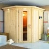 KARIBU Lobin Energiespar-Sauna, Naturbelassen, Fichte, 210x184x202 Cm, Mit Kranz Und 3,6 KW Bio-Ofen Ext. Steuerung Easy -Warmer Garten 31393 4 01.jpg