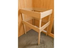 KARIBU Lobin Energiespar-Sauna, Naturbelassen, Fichte, 210x184x202 Cm, Mit Kranz Und 3,6 KW Bio-Ofen Ext. Steuerung Easy 23 KARIBU Lobin Energiespar-Sauna, Naturbelassen, Fichte, 210x184x202 Cm, Mit Kranz Und 3,6 KW Bio-Ofen Ext. Steuerung Easy -Warmer Garten 31393 4 07.jpg