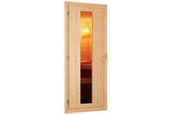 KARIBU Lobin Energiespar-Sauna, Naturbelassen, Fichte, 210x184x202 Cm, Mit Kranz Und 3,6 KW Bio-Ofen Ext. Steuerung Easy 25 KARIBU Lobin Energiespar-Sauna, Naturbelassen, Fichte, 210x184x202 Cm, Mit Kranz Und 3,6 KW Bio-Ofen Ext. Steuerung Easy -Warmer Garten 31393 4 09.jpg