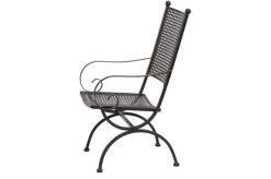 MBM Sessel Romeo Elegance, Marone, Schmiedeeisen Verzinkt, Pulverbeschichtet -Warmer Garten 3 10889.jpg