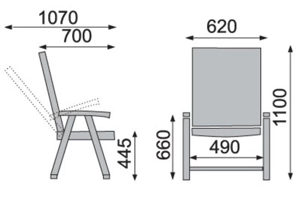 KETTLER Altura Multipositionssessel, Anthrazit/anthrazit, Alu/Textilene, 0302101-7100 5 KETTLER Altura Multipositionssessel, Anthrazit/anthrazit, Alu/Textilene, 0302101-7100 – Bild 3