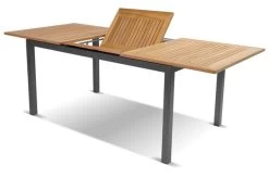 HARTMAN South Wales Ausziehtisch, Xerix/natur, Alu/FSC-Teak, 150/210x90cm, Mit Synchronauszug -Warmer Garten 3 11090.jpg