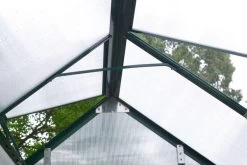 OUTFLEXX Gewächshaus, Grün, Alu/Polycarbonat, 4 Mm, Inkl. Fundament, Pulverb. 133 X 195 X 205 Cm 8 OUTFLEXX Gewächshaus, Grün, Alu/Polycarbonat, 4 Mm, Inkl. Fundament, Pulverb. 133 X 195 X 205 Cm -Warmer Garten 3 13740.jpg