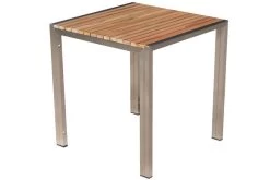 OUTFLEXX 2er-Set Rollliege, Silber, Edelstahl/Teak, 212x71x36 Cm, Mit Beistelltisch 45x45cm -Warmer Garten 3 14170.jpg