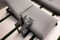 OUTFLEXX Beistelltisch, Schwarz, Aluminium, 48 X 32 X 53 Cm, U-Form -Warmer Garten 3 16083.jpg