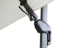 OUTFLEXX Ampelschirm, Creme, Pulverbesch. Aluminium, 300x300 Cm, Inkl. Plattenständer, Twist-Funktion -Warmer Garten 3 16108.jpg