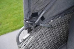 OUTFLEXX Sonneninsel, Grau, Polyrattan, Halbrund, 193 X 104 X 74 Cm, Hocker Drehbar, Dach Klappbar -Warmer Garten 3 16110.jpg