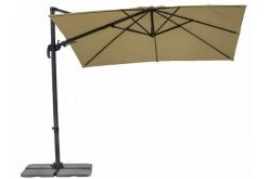 Schneider® SCHNEIDER Rhodos Eco Twist Ampelschirm, Taupe, Quadratisch, 270 X 270 Cm -Warmer Garten 3 16618.jpg