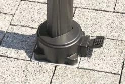 Schneider® SCHNEIDER Universal-Bodenplatte Für Rhodos Eco Serie, Silbergrau, Stahl Verzinkt, 16 X 16 X 40 Cm -Warmer Garten 3 16624.jpg