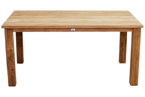 Ploß Laredo Rustikal- Dining- Tisch, Teak, Gebürstet, 160x90cm 5 Ploß Laredo Rustikal- Dining- Tisch, Teak, Gebürstet, 160x90cm – Bild 3