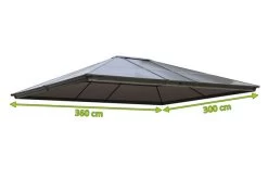 OUTFLEXX Ersatzdach Für Pavillon, Transparent, Polycarbonatplatten, 3x3,6m -Warmer Garten 3 18403.jpg