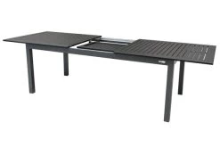 DOPPLER Expert Esstisch, Anthrazit/schwarz, Aluminium, 220-280 X 100 Cm, Ausziehbar -Warmer Garten 3 18624.jpg