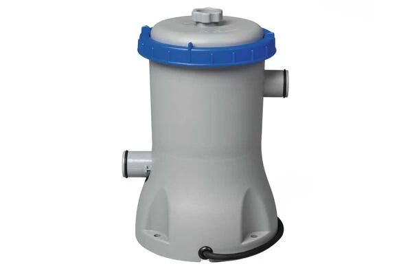 BESTWAY Steel Pro Pool Mit Gestell, Blau, TriTech/Stahl, 400x211x81cm, Mit Filterpumpe 5 BESTWAY Steel Pro Pool Mit Gestell, Blau, TriTech/Stahl, 400x211x81cm, Mit Filterpumpe – Bild 3