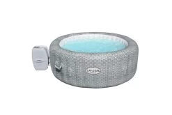 BESTWAY Lay-Z-Spa Honolulu AirJet Whirlpool, Grau (Rattanoptik), TriTech, Ø196x71cm -Warmer Garten 3 19183.jpg